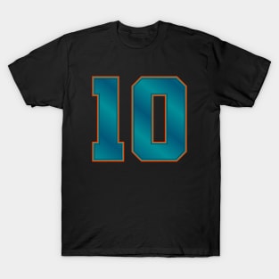 10 || miami dolphins | Sportwear T-Shirt